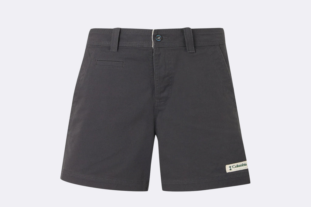Pantalon Columbia Acker Rock Twill Short Gris para Hombre