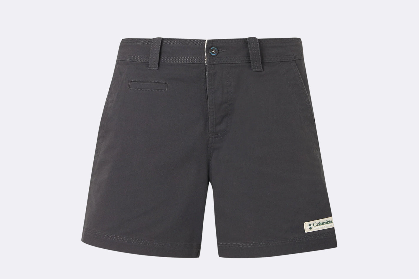 Pantalon Columbia Acker Rock Twill Short Gris para Hombre