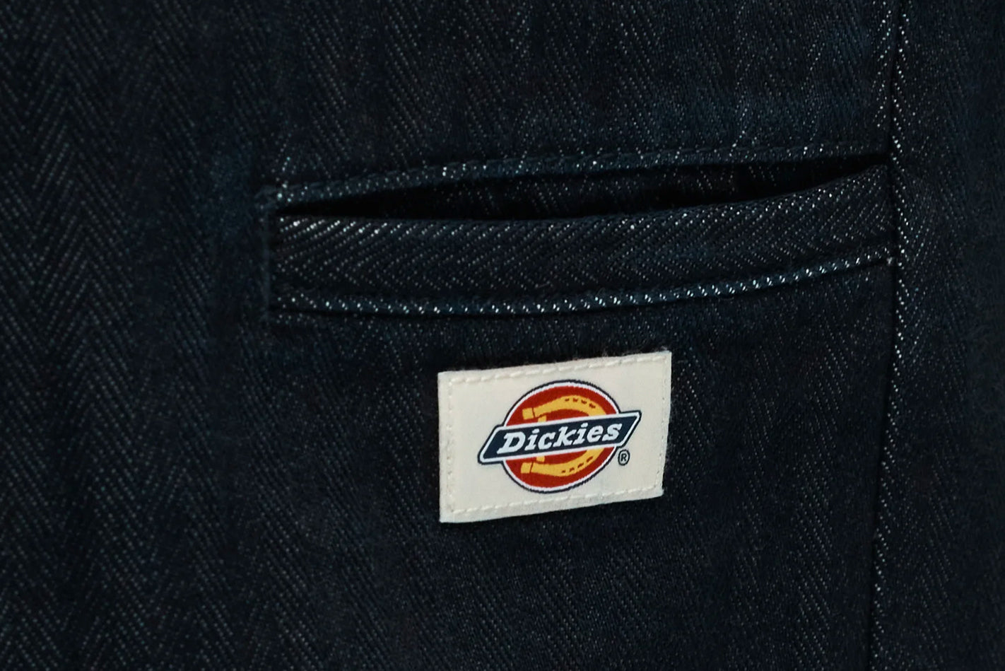 Pantalon Dickies Selvedge Herringbone Denim Work Pant Azul para hombre