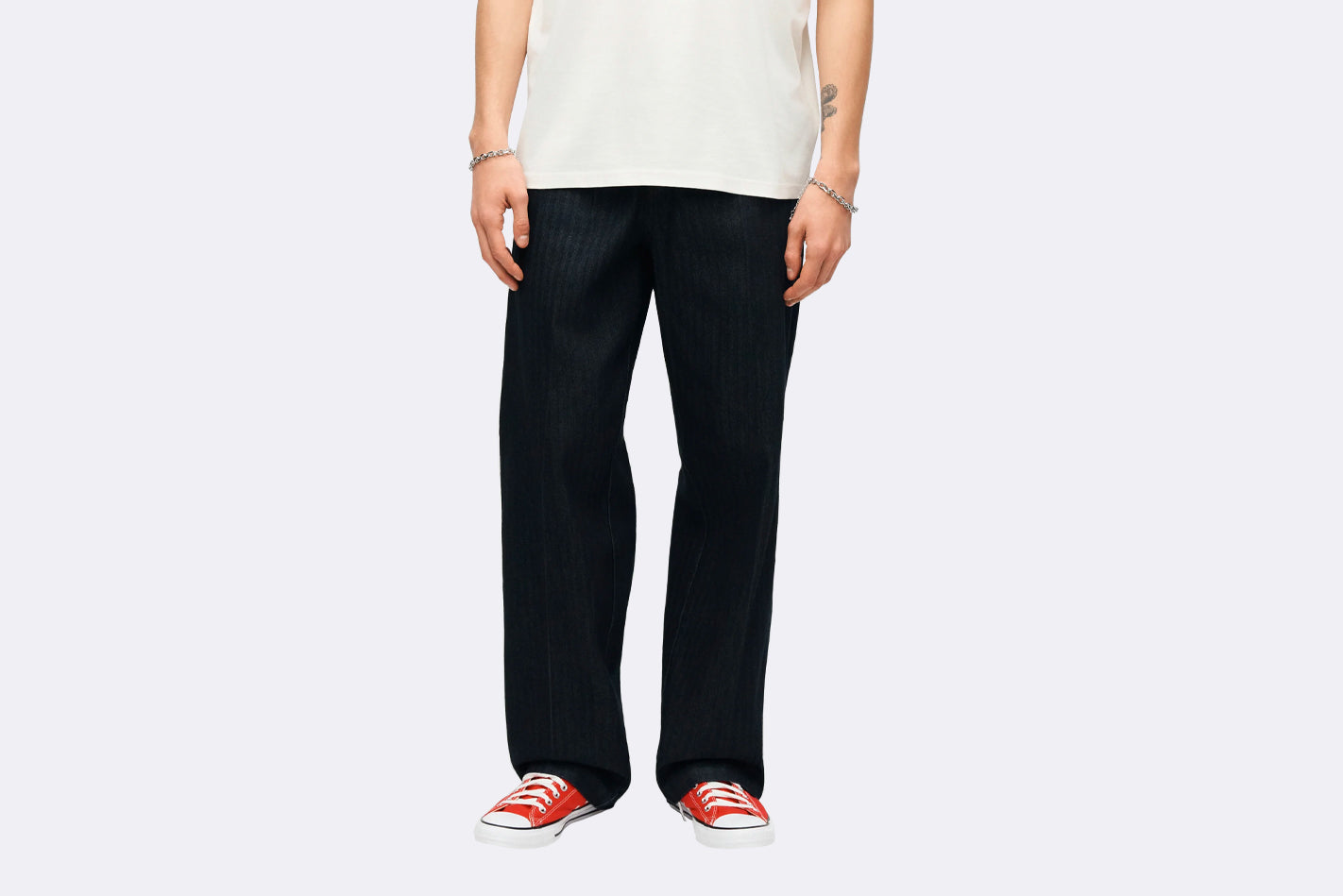 Pantalon Dickies Selvedge Herringbone Denim Work Pant Azul para hombre