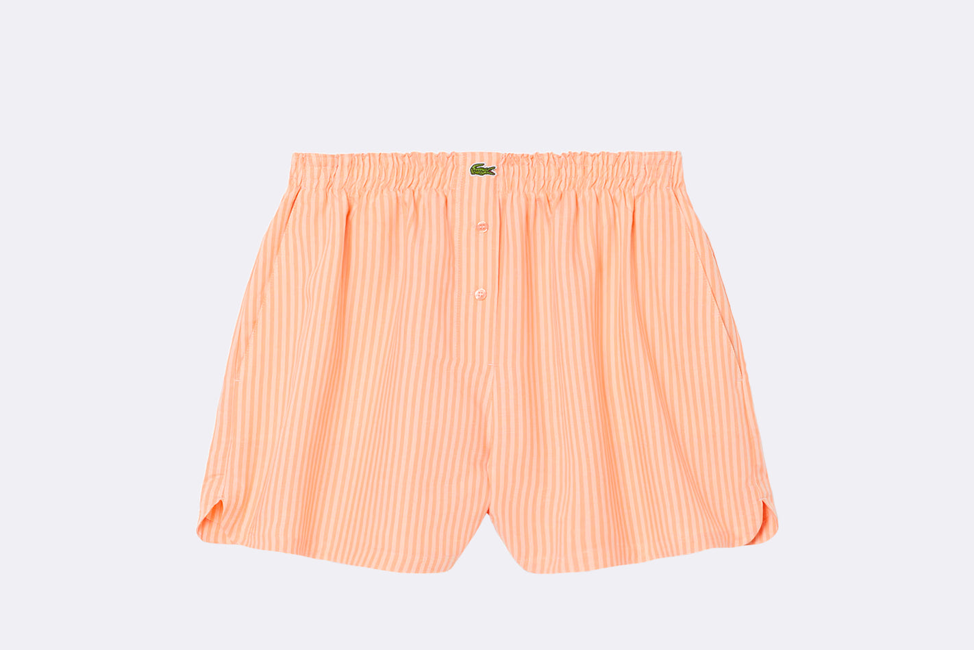 Pantalon Lacoste Bermuda Short Naranja para Mujer