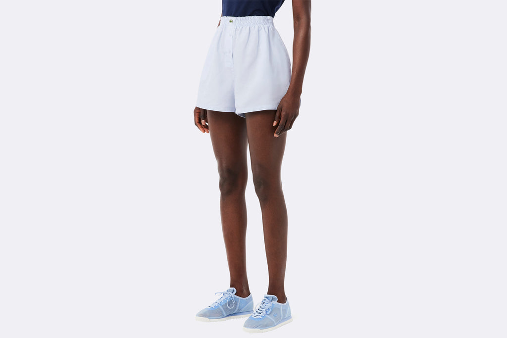 Pantalon Lacoste Bermuda Short Azul para Mujer