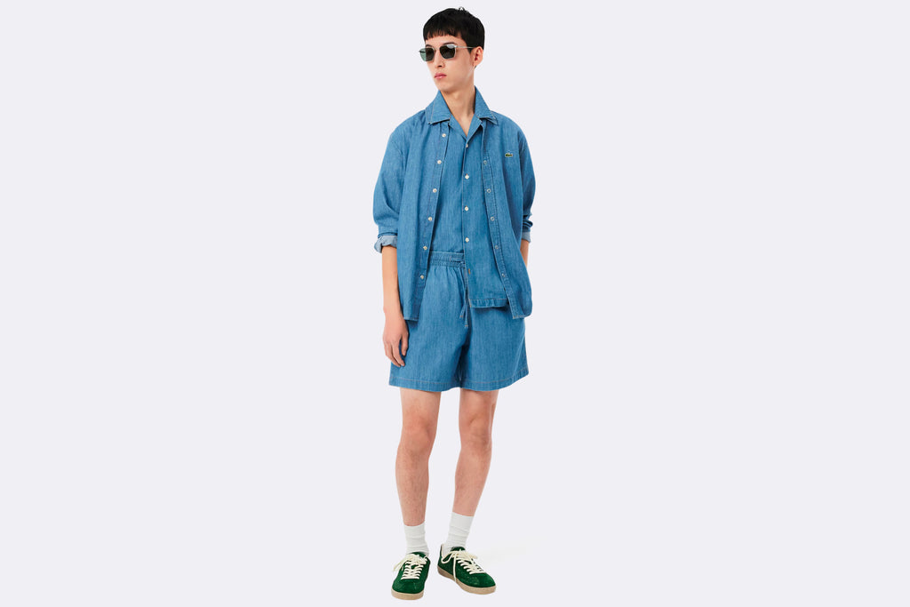 Pantalon Lacoste Shorts Azul para Hombre
