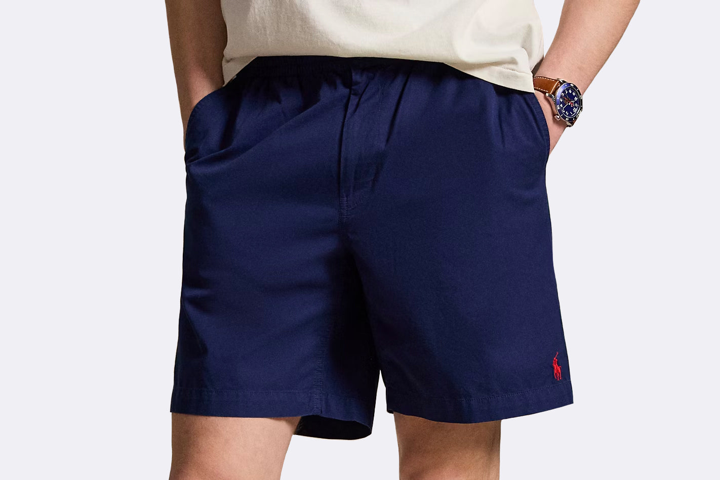 Pantalon Polo Ralph Lauren Woven Shorts Azul marino para hombre