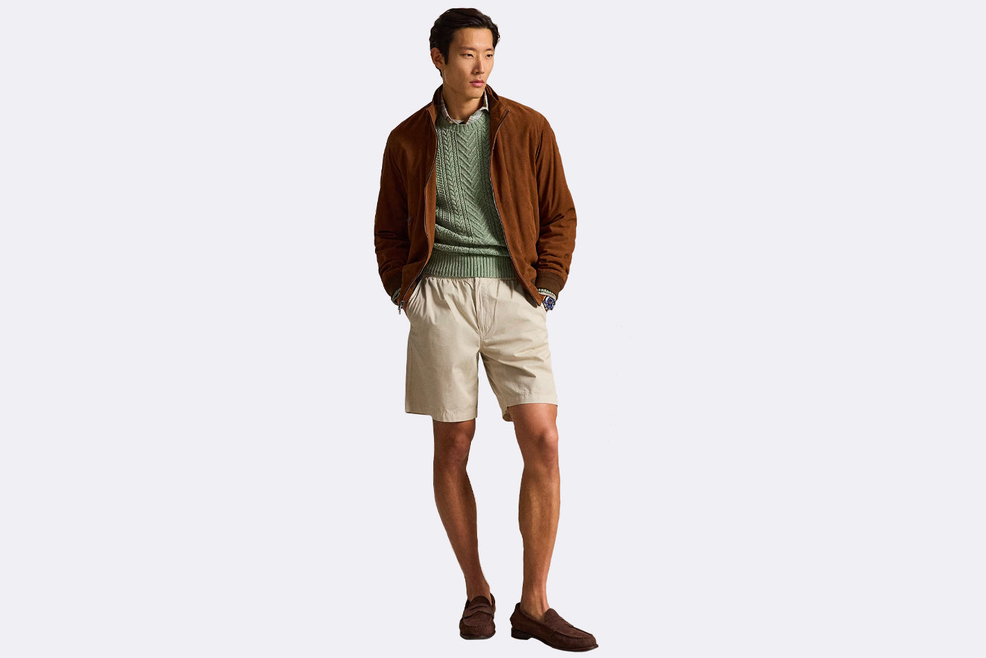 Pantalon Polo Ralph Lauren Woven Shorts Beige para Hombre