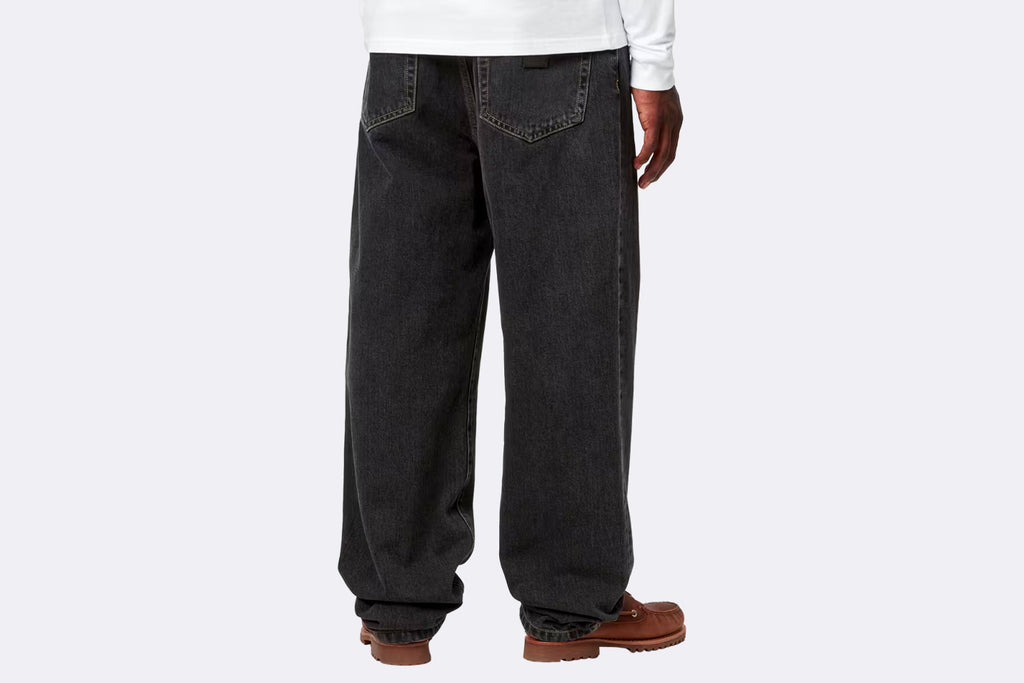 Pantalon Carhartt WIP Aaron Pant Black Stone Washed para hombre