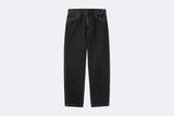 Pantalon Carhartt WIP Aaron Pant Black Stone Washed para hombre