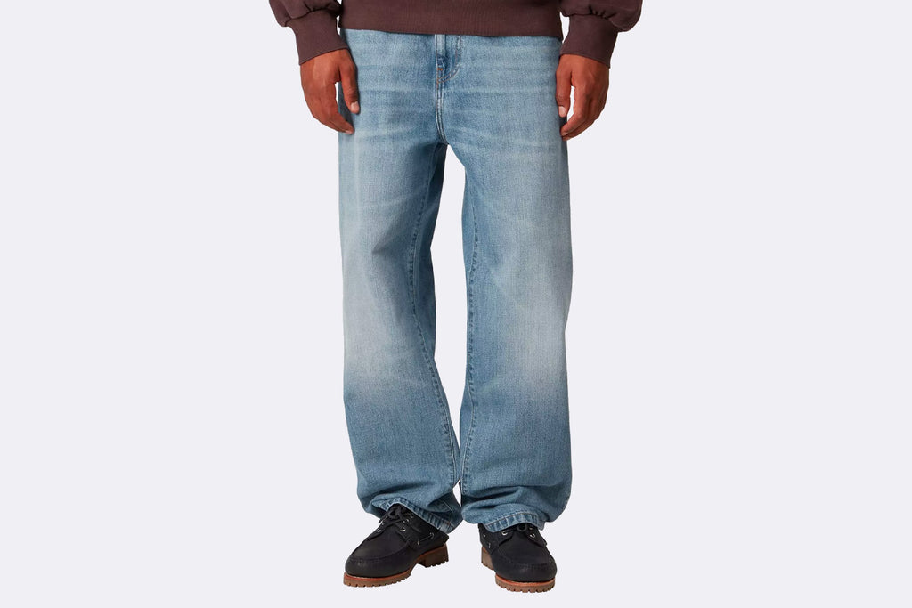 Pantalones Carhartt WIP Aaron Pant Azul para Hombre