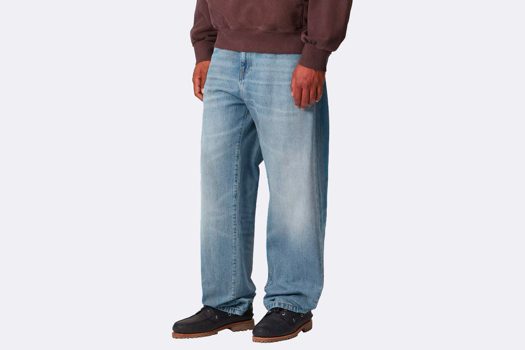 Pantalones Carhartt WIP Aaron Pant Azul para Hombre