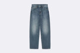 Pantalon Carhartt WIP Arin Pant Blue Dark Used para mujer