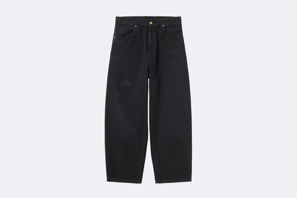 Pantalones Carhartt WIP Brandon Pant Negro para Hombre