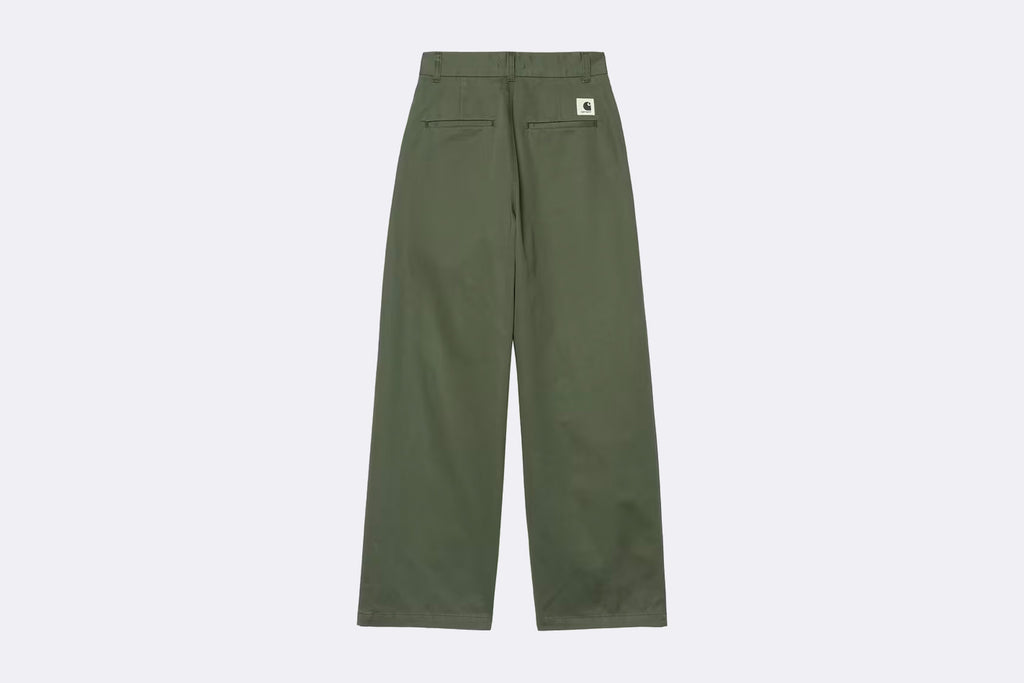 Pantalon Carhartt WIP Leona Pant Opuntia Stone Washed para mujer