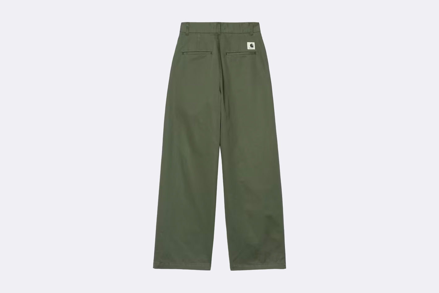 Pantalon Carhartt WIP Leona Pant Opuntia Stone Washed para mujer