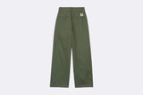 Pantalon Carhartt WIP Leona Pant Opuntia Stone Washed para mujer