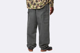 Pantalon Carhartt WIP Single Knee Pant Graphite Stone Canvas para hombre