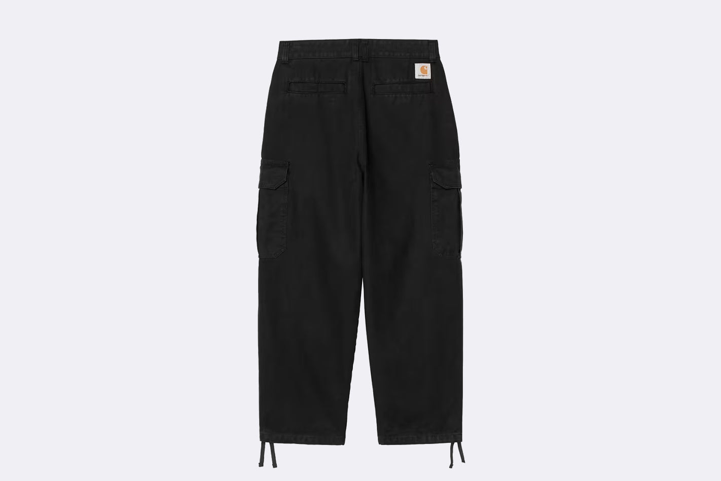 Pantalon Carhartt WIP Stanton Cargo Pant Black Stone Washed para hombre