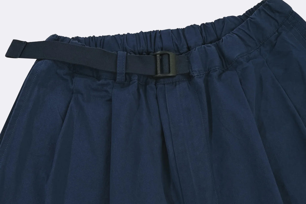 Pantalones Kappy Design Two Tuck Wide Fatigue Pants Azul Unisex