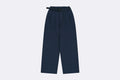 Pantalones Kappy Design Two Tuck Wide Fatigue Pants Azul Unisex