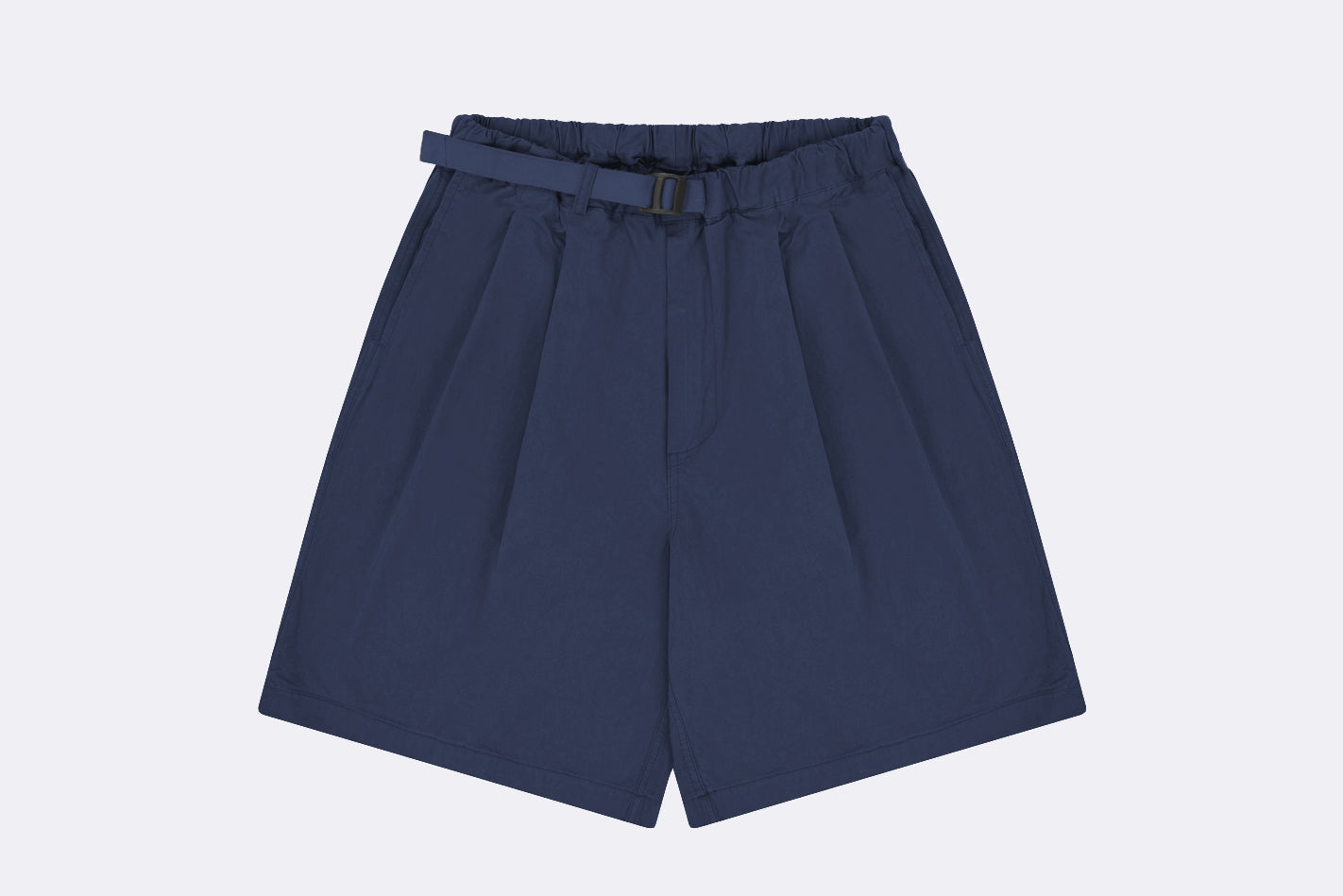 Pantalones Kappy Two Tuck Wide Half Pant Azul Unisex