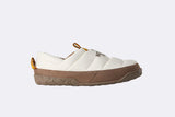 Pantunflas The North Face Nuptse Mule blanco y marron para mujer