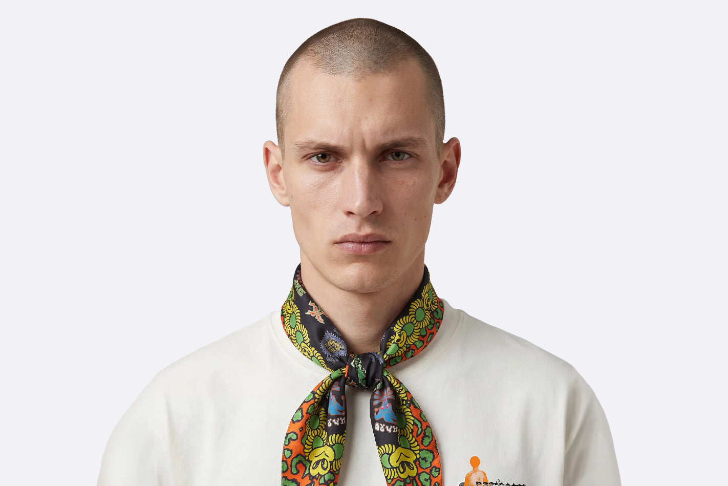 Pañuelo Pas De Mer Leopard Foulard Multicolor Unisex