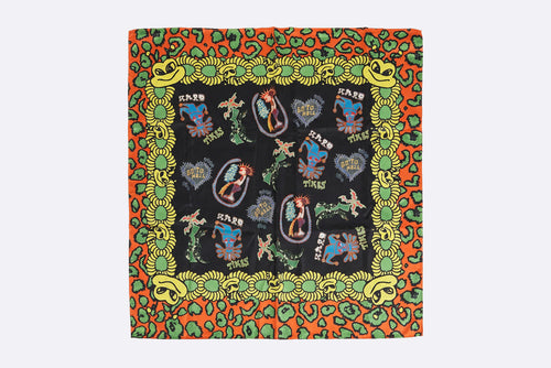 Pañuelo Pas De Mer Leopard Foulard Multicolor Unisex