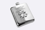 Carhartt WIP Clover Flask Silver Stainless Steel