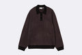 Polo Carhartt WIP L/S Lowis Polo Marron para hombre