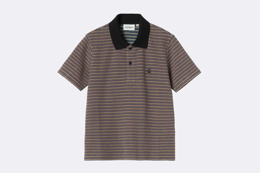 Polo Carhartt WIP S/S Dion Polo Marron para Mujer