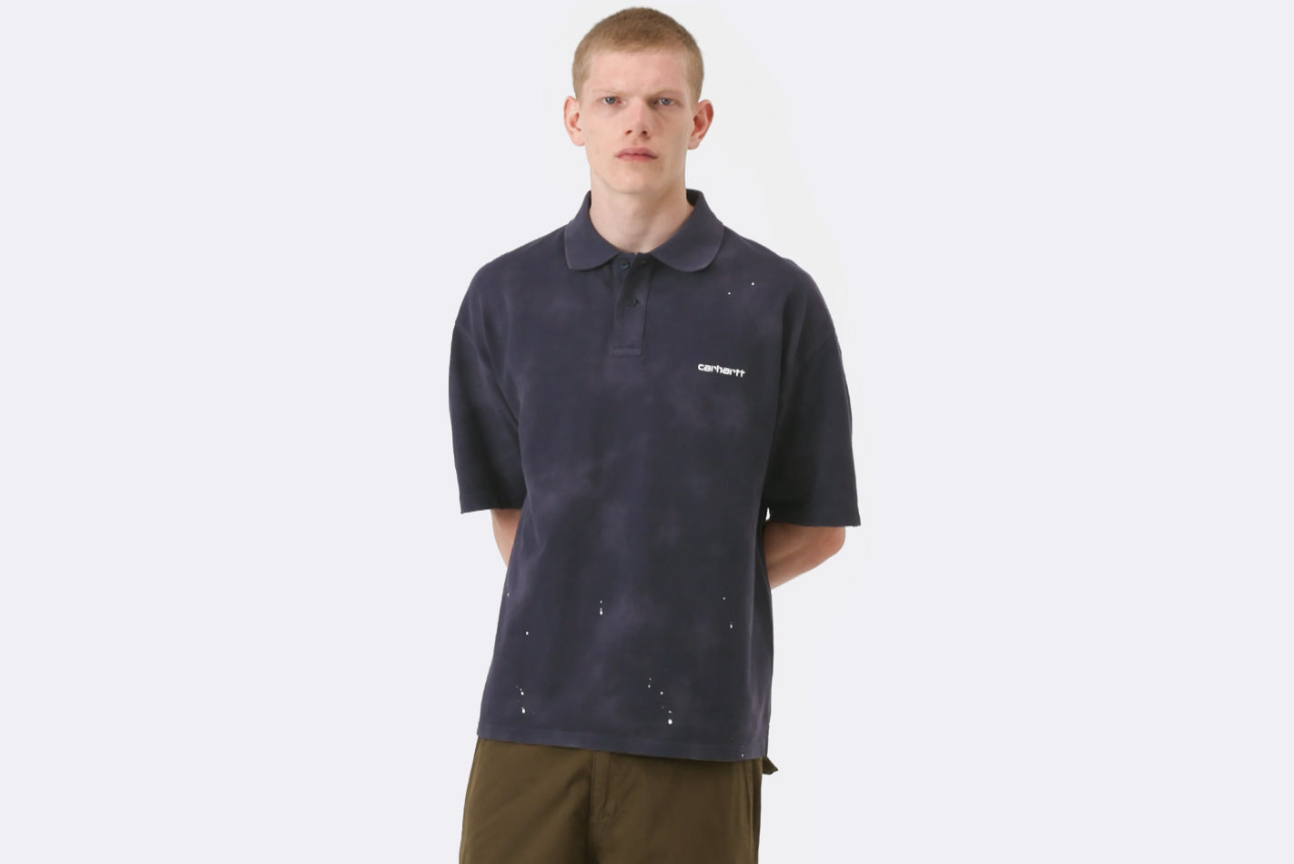Polo Carhartt WIP S/S Painter Polo Azul para Hombre