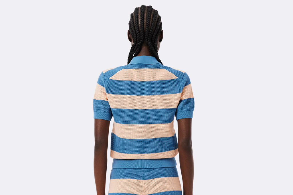 Polo Lacoste Polo Sweater Azul para Mujer