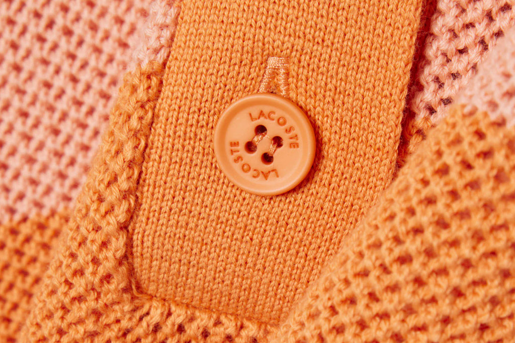 Polo Lacoste Polo Sweater Naranja para Mujer