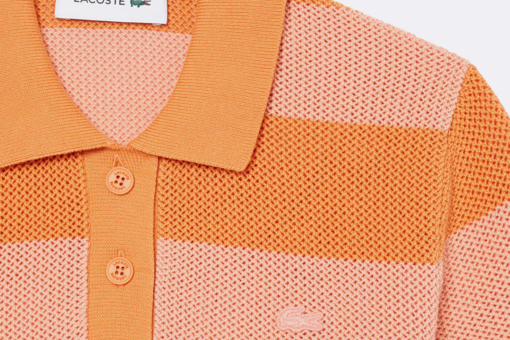 Polo Lacoste Polo Sweater Naranja para Mujer