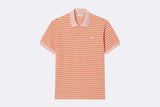 Polo Lacoste Ribbed Collar Polo Shirt Naranja para hombre