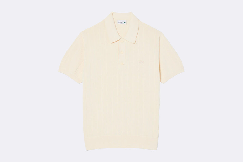 Polo Lacoste Sweater Beige para Hombre