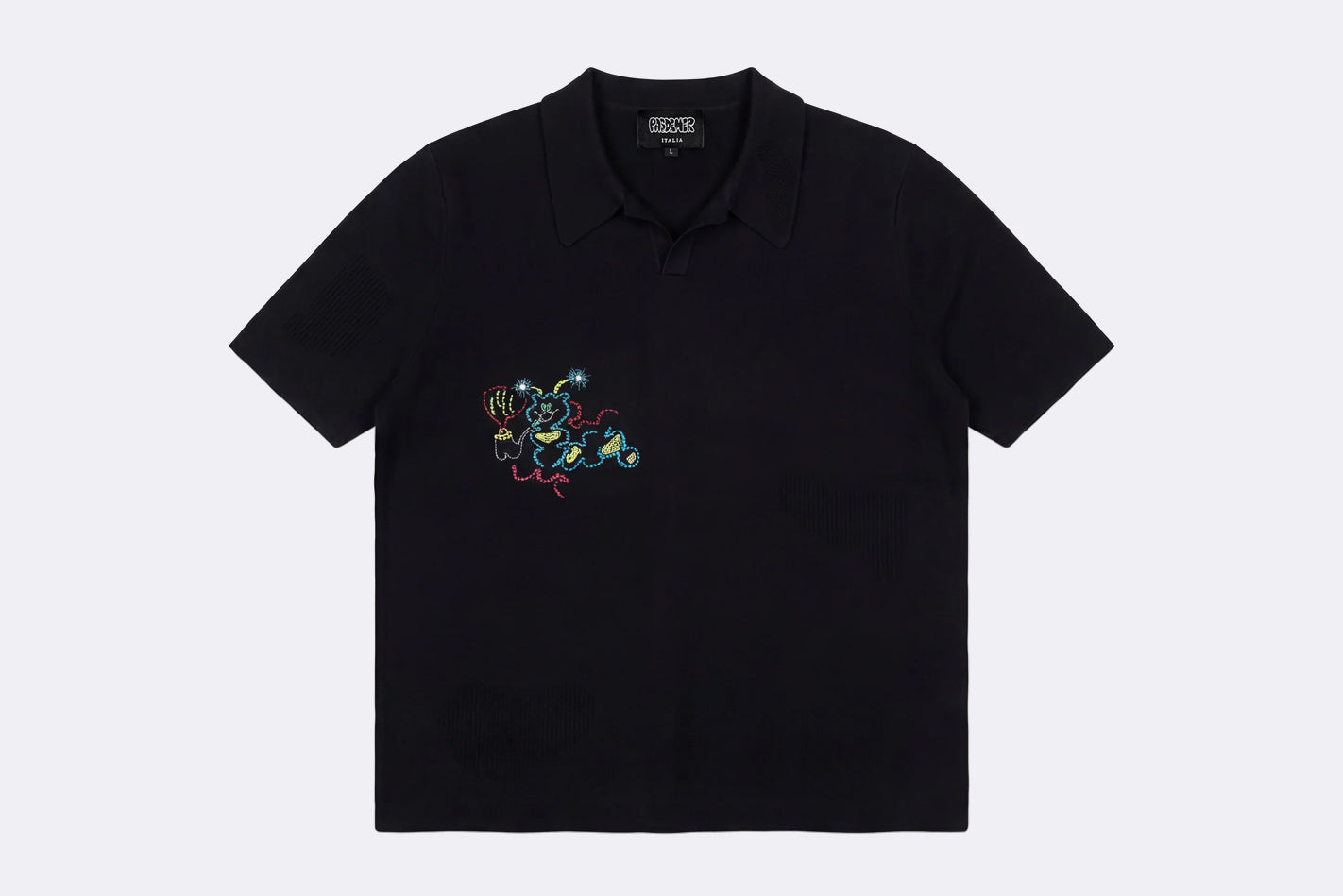 Polo Pas De Mer Caterpillar Polo Negro para Hombre