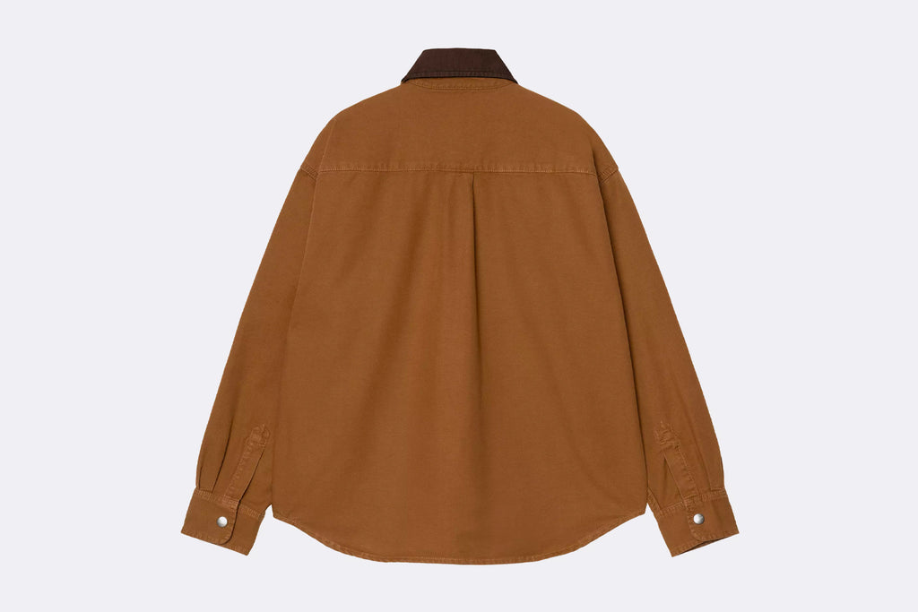 Sobrecamisa Carhartt WIP Prescott Shirt Jacket Marron para Mujer