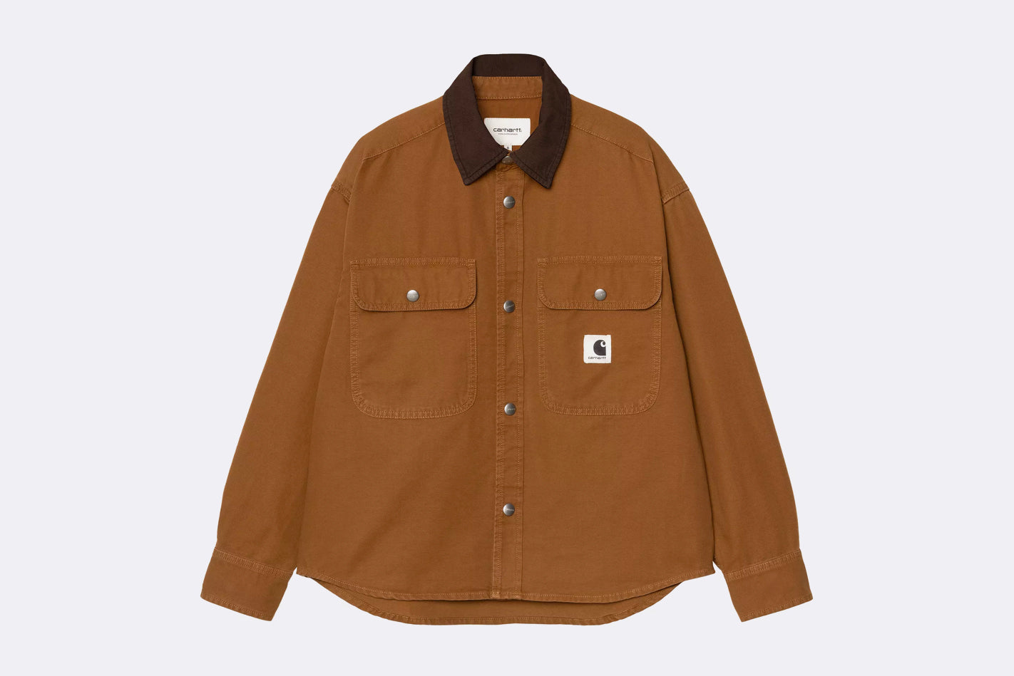 Sobrecamisa Carhartt WIP Prescott Shirt Jacket Marron para Mujer