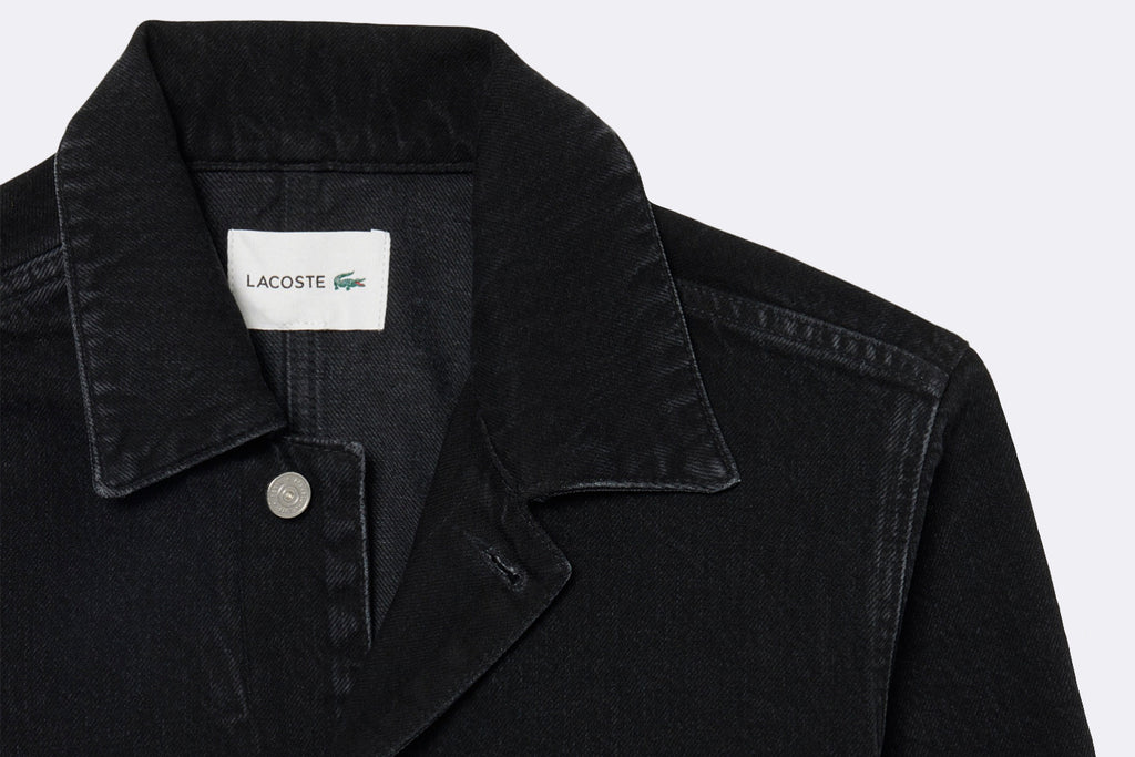 Sobrecamisa gris oscuro de Lacoste para hombre