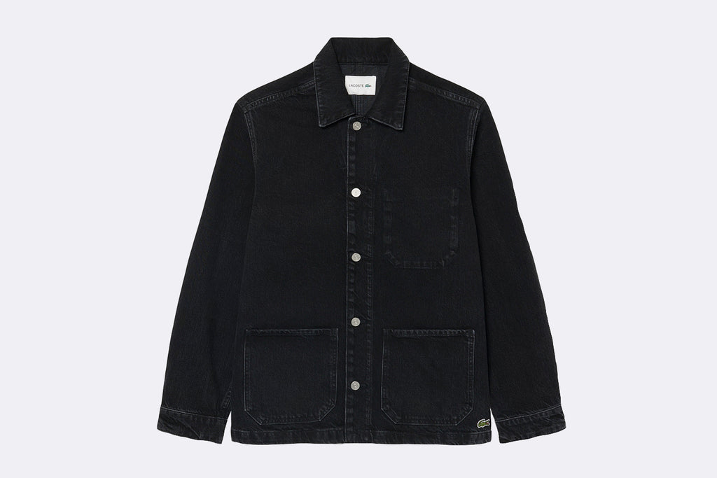 Sobrecamisa gris oscuro de Lacoste para hombre