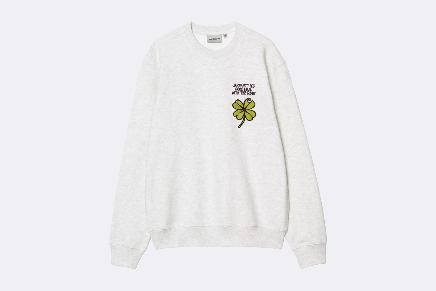 Sudadera Carhartt WIP Clover Sweatshirt Gris Hombre