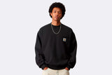 Sudadera Carhartt WIP Detroit Sweatshirt Black Stone Washed para hombre