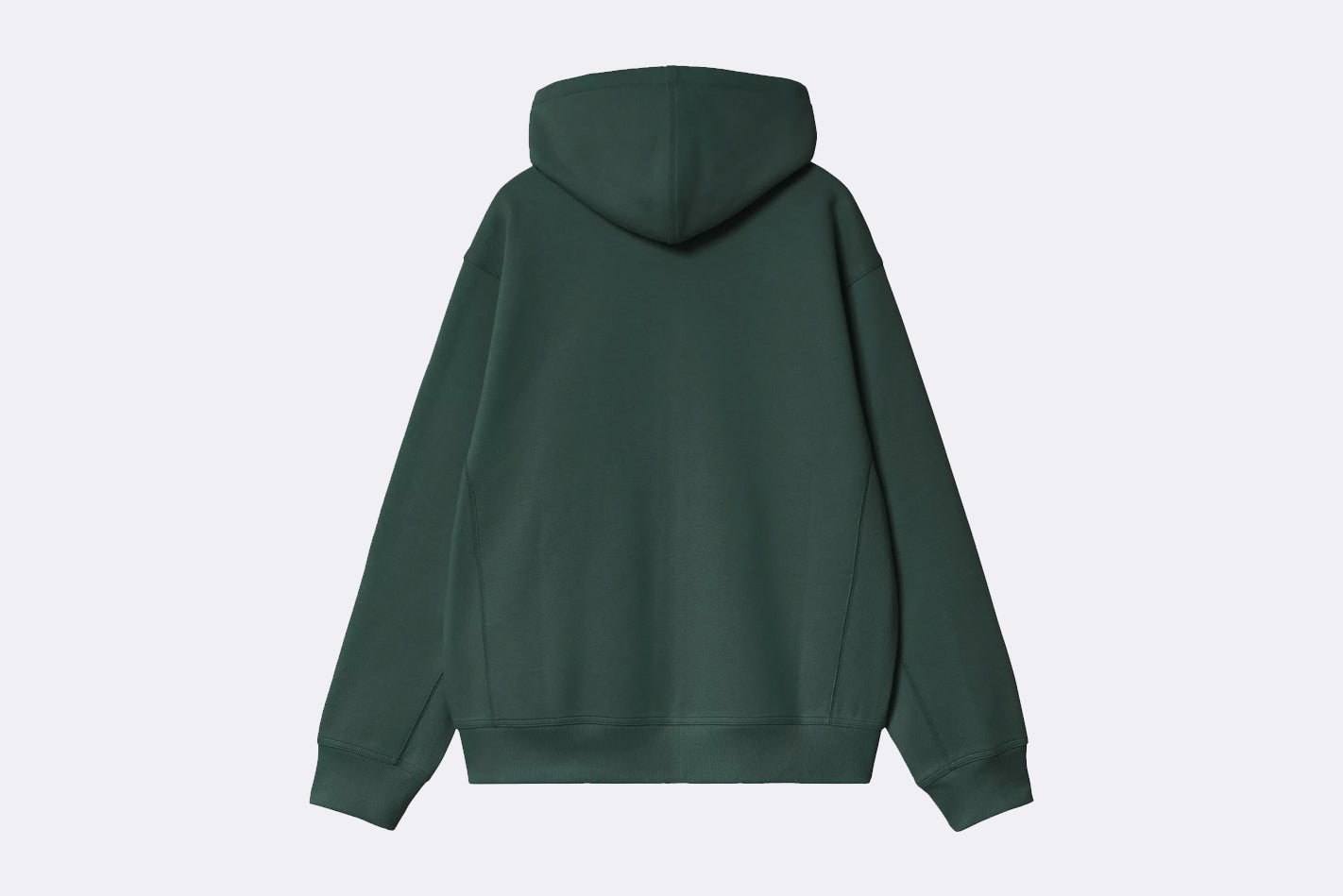 Sudadera Carhartt WIP Hooded American Script Jacket Verde para Hombre
