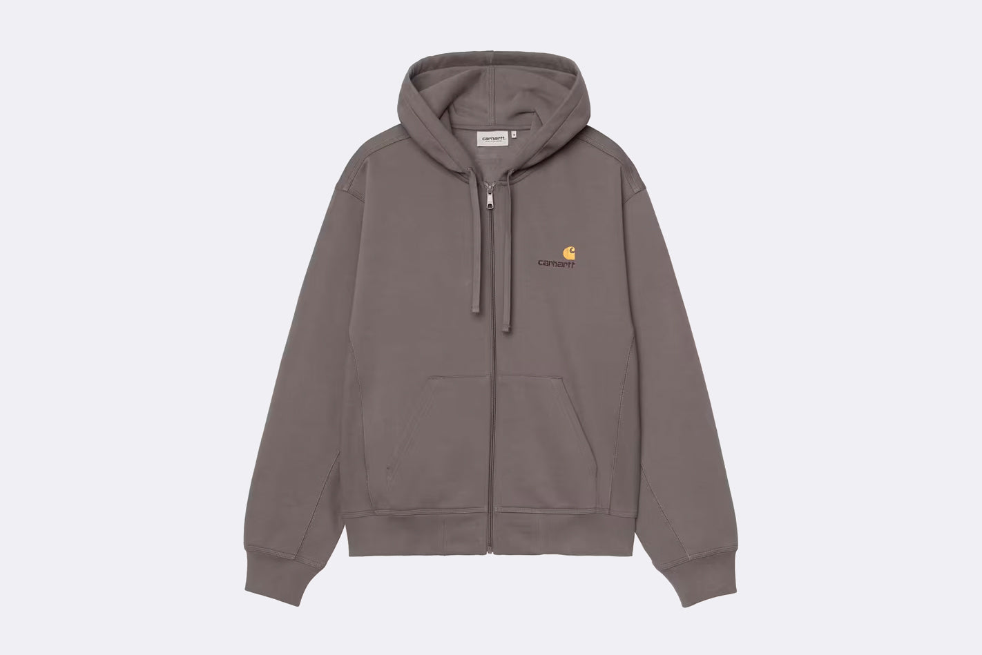 Sudadera Carhartt WIP Hooded American Script Jacket Porphyry para hombre