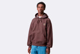 Sudadera Carhartt WIP Hooded Vista Sweatshirt Palisander Garment Dyed para hombre