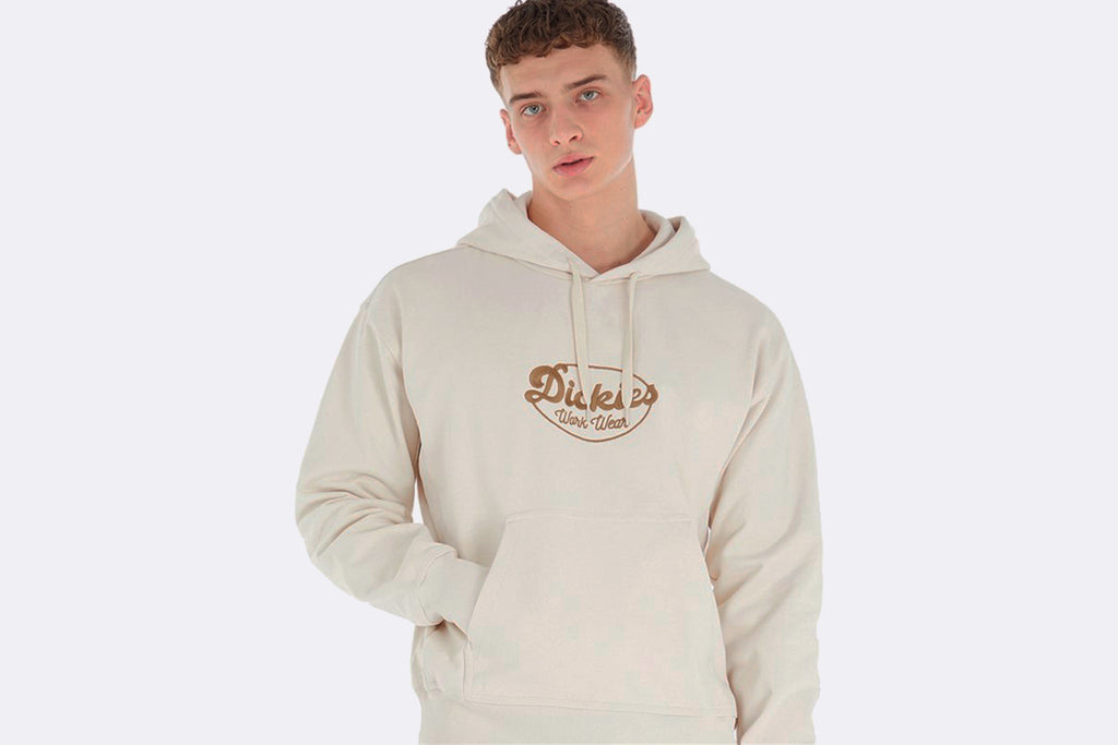 Dickies Gridley Hoodie Whitecap Grey