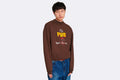 Sudadera Pasdemer Pub Sweatshirt granate para hombre