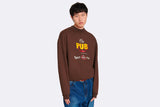 Sudadera Pasdemer Pub Sweatshirt granate para hombre