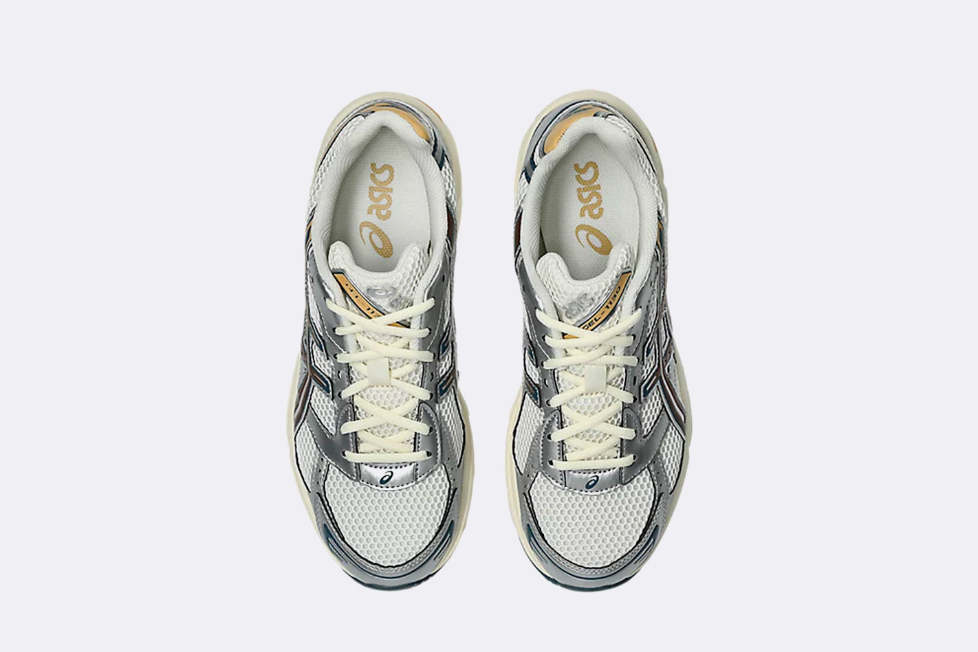 Zapatillas Asics Gel-1130 Marron y Plateado Unisex
