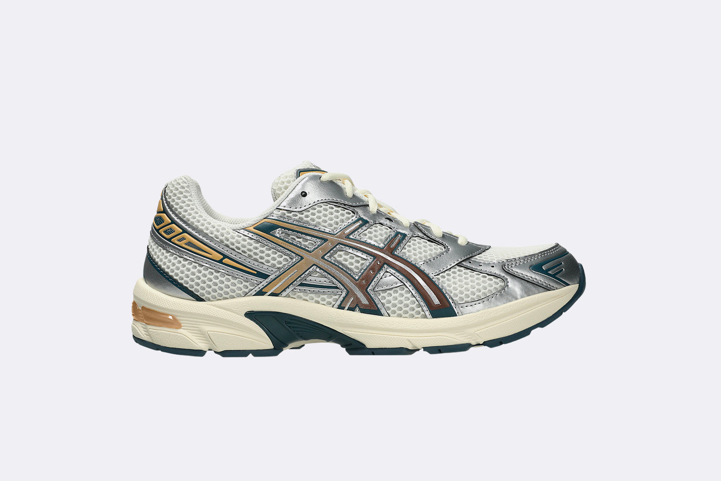 Zapatillas Asics Gel-1130 Marron y Plateado Unisex